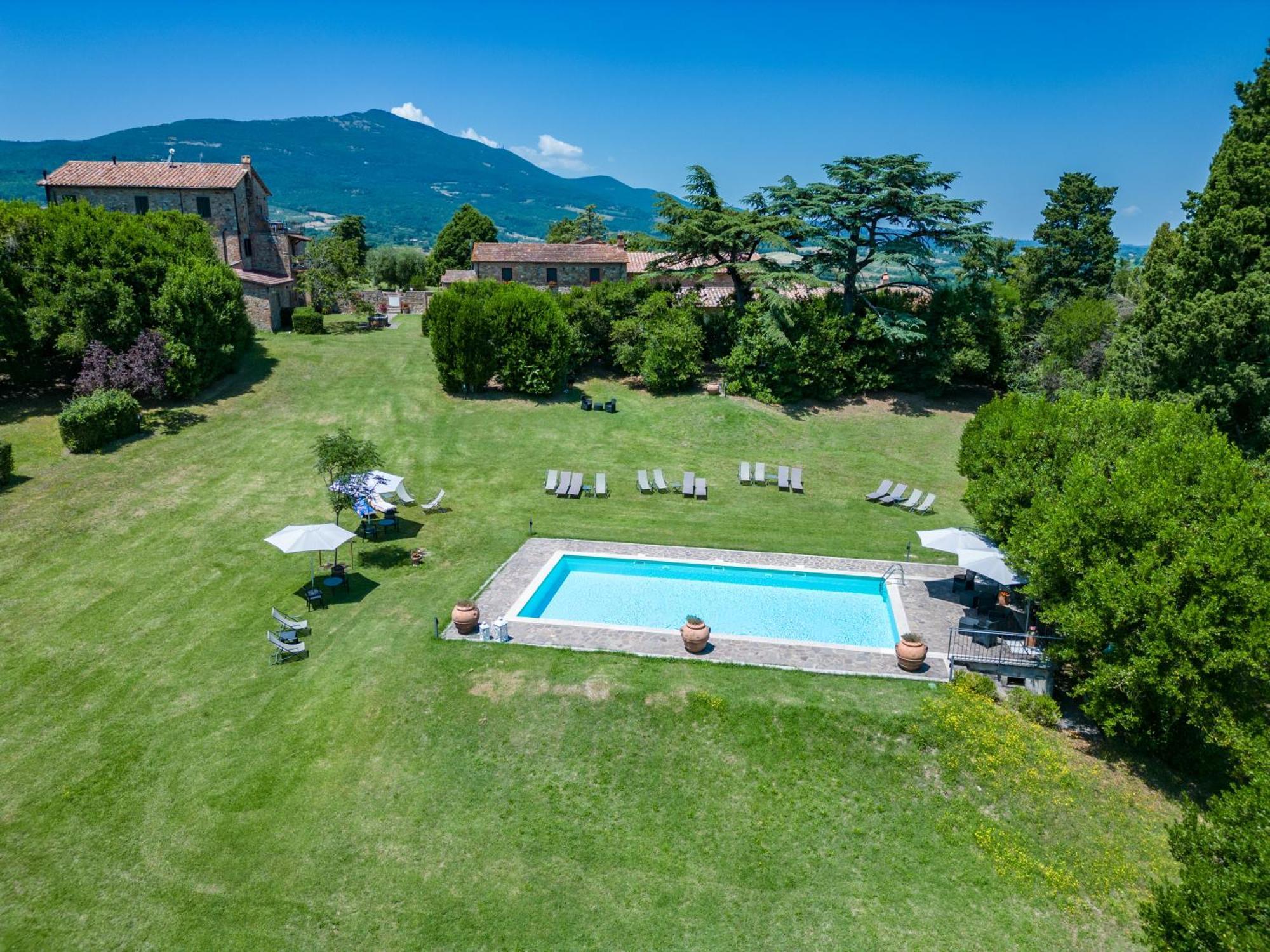 Agriturismo Spazzavento Palazzone Bagian luar foto