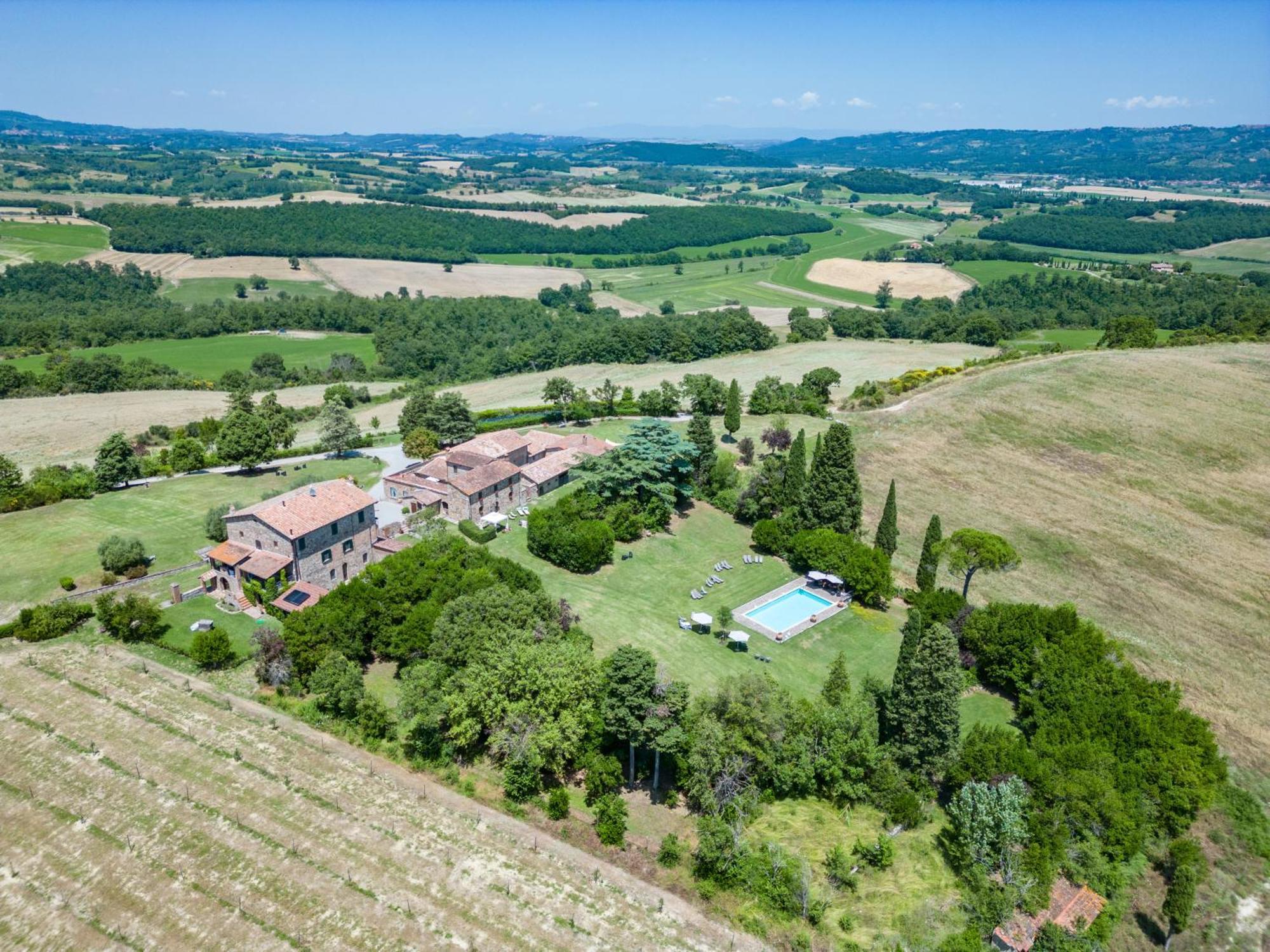 Agriturismo Spazzavento Palazzone Bagian luar foto